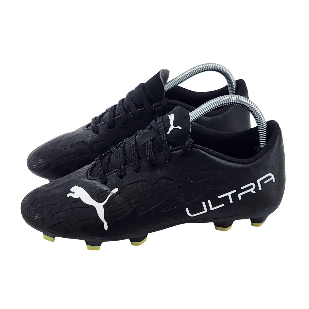 Puma Ultra FG AG Soccer Cleats Mens 7.5 Black Football Shoes 106700-05